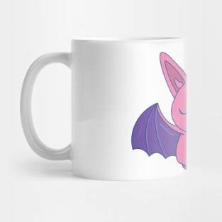 Pink Bat Casting Spells and Brewing Potions Mug